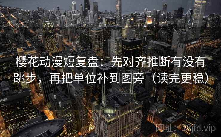 樱花动漫短复盘:先对齐推断有没有跳步,再把单位补到图旁(读完更稳) 樱花动漫短复盘:先对齐推断有没有跳步,再把单位补到图旁(读完更稳)